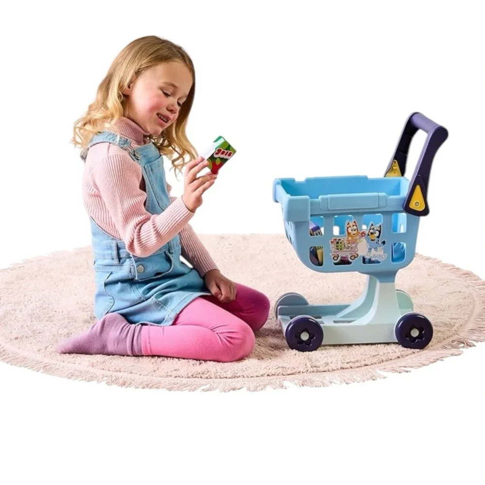 BLUEY - NWT Kids Shopping Cart Toy - Picture 2 of 7